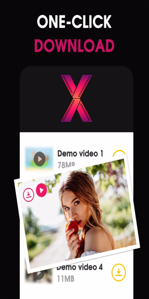 X Sexy Video Downloader Tangkapan skrin 0