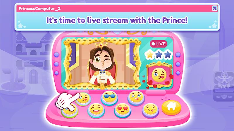 Princess Computer 2 Girl Games ภาพหน้าจอ 2