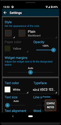 Another Note Widget ภาพหน้าจอ 3