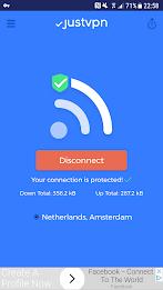 VPN high speed proxy - justvpn Capture d'écran 1