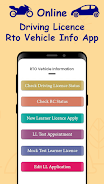 Driving Licence Apply Online Screenshot 0