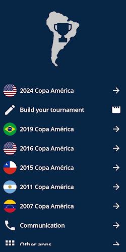 Copa América Calculator Скриншот 0