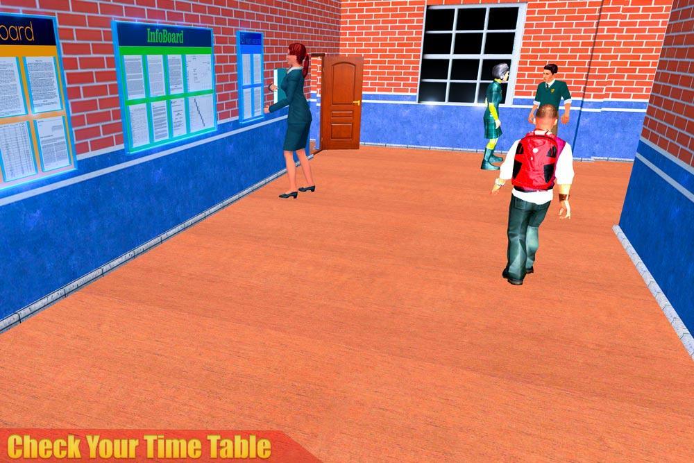 Virtual High School Teacher 3D স্ক্রিনশট 1