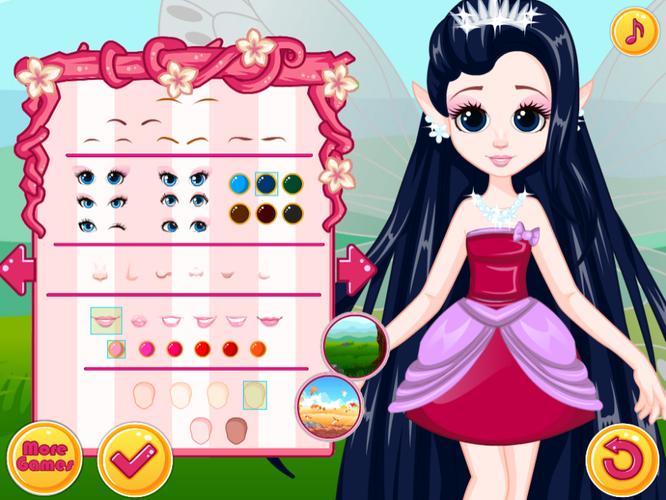 Fairy Dress Up - Girls Games 螢幕截圖 2