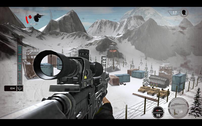 Mountain Sniper Shooting: FPS Screenshot 1