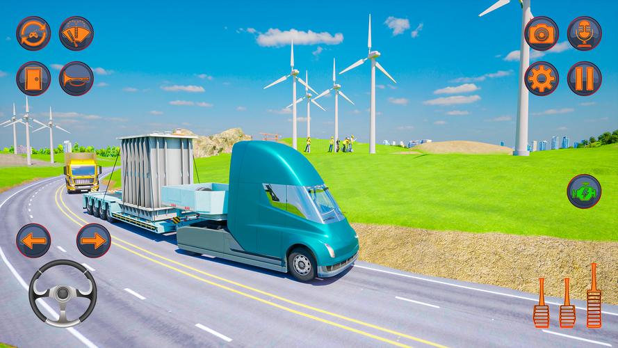 US Cargo Truck Games 3D 螢幕截圖 1