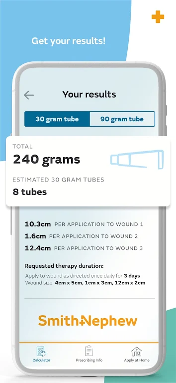 SANTYL* Dosing Calculator 螢幕截圖 0