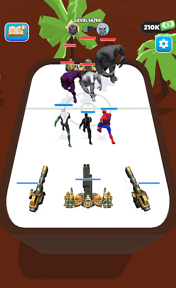 Merge Master Superhero Battle Mod স্ক্রিনশট 2