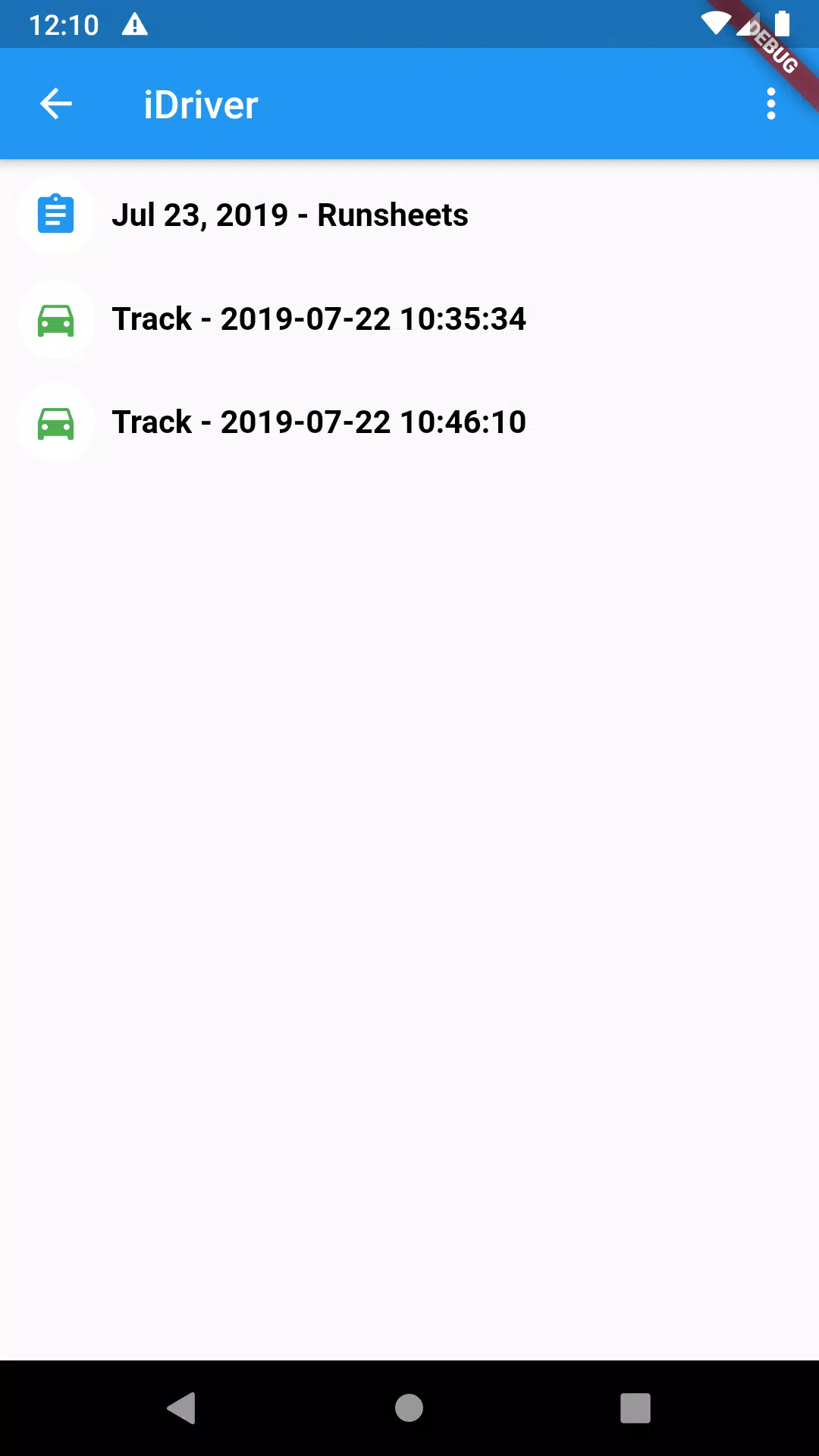iDriver 螢幕截圖 1