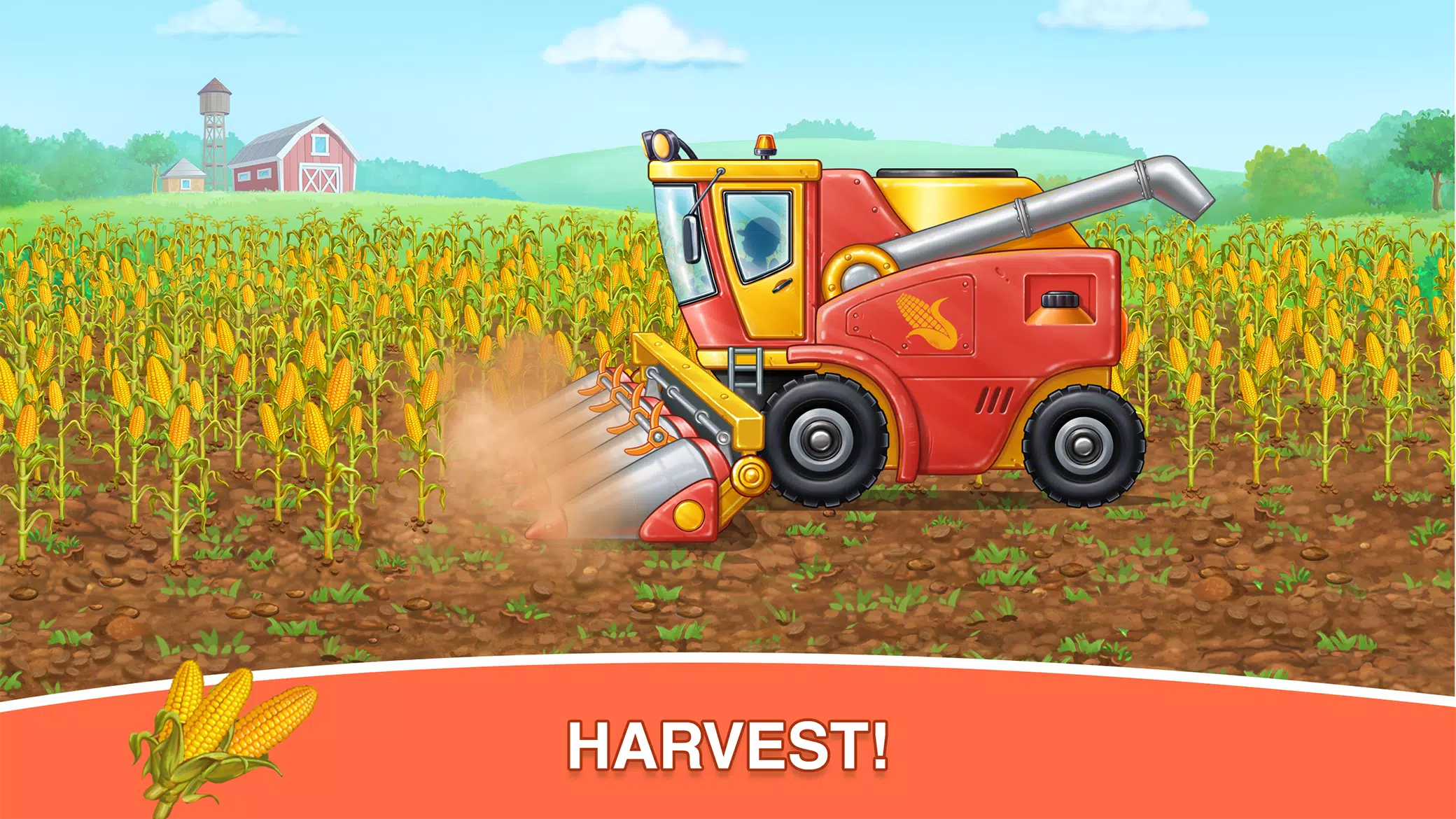 Corn Harvest Baby Farming Game Tangkapan skrin 3
