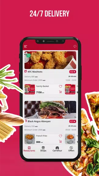 Menu.am-Food and more Delivery स्क्रीनशॉट 2