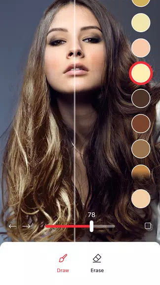 Hair Color Changer: Change you ภาพหน้าจอ 0