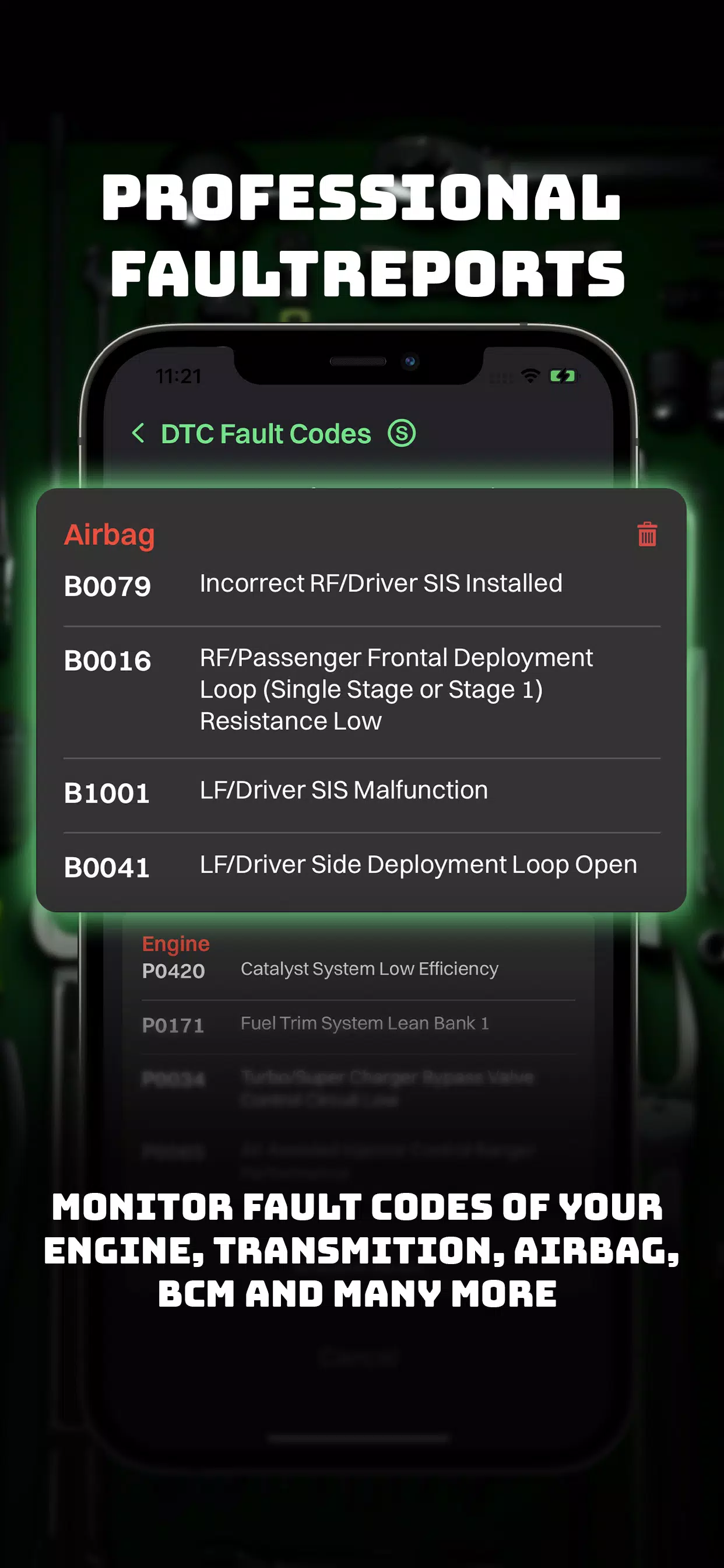 ULTRA OBD OBD2 CAR SCANNER ELM Screenshot 1