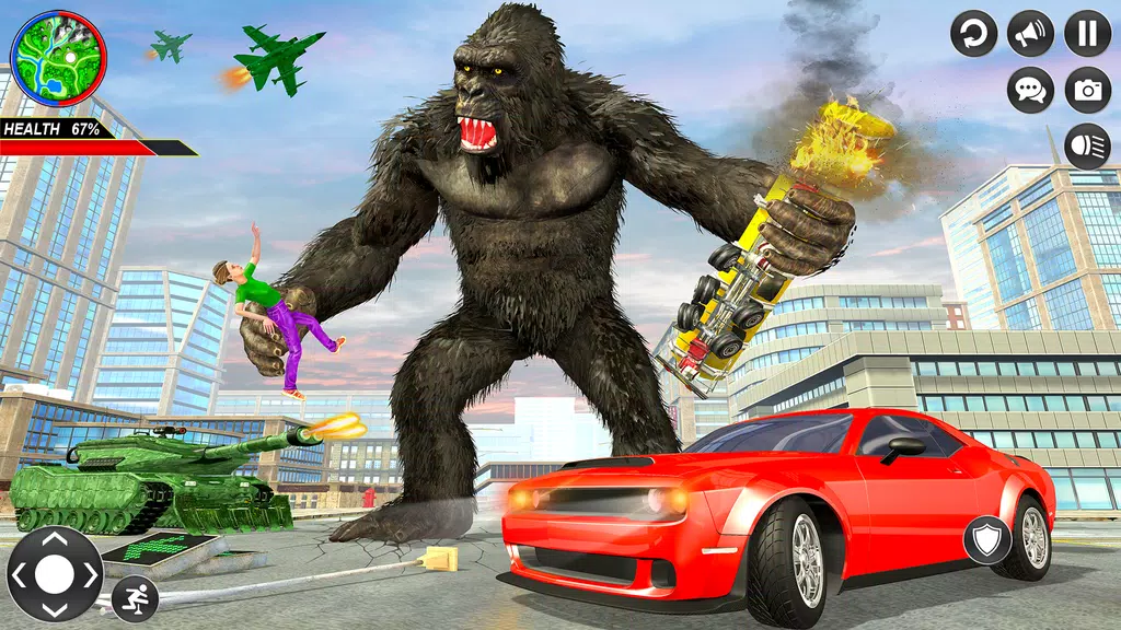 King Kong Gorilla City Attack Zrzut ekranu 2