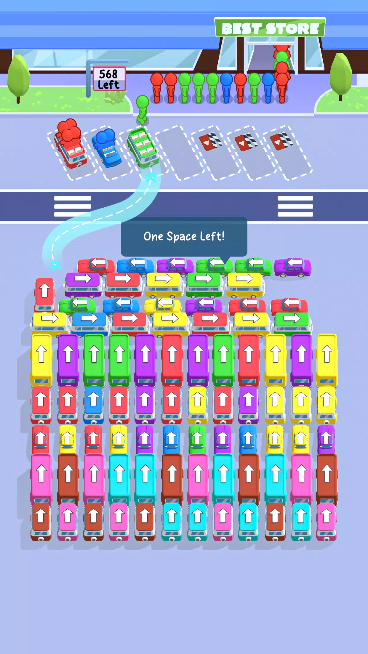 Bus Jam: Traffic Puzzle Tangkapan skrin 1