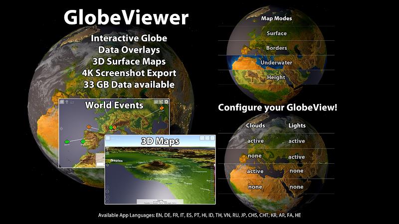 GlobeViewer Capture d'écran 0