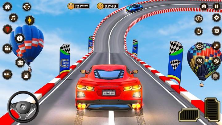 City GT Car Stunts Mega ramps Schermafbeelding 3