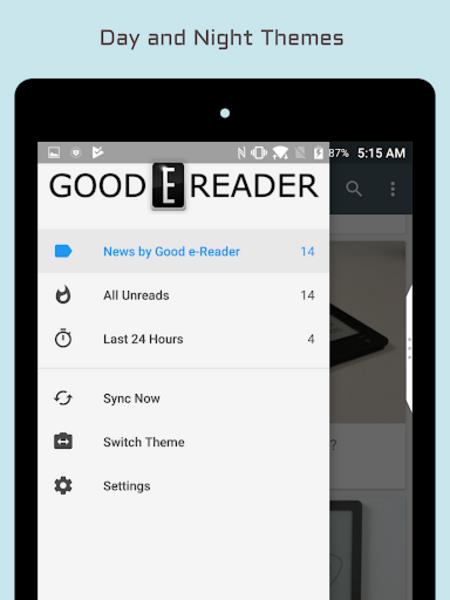 News by Good e-Reader Captura de tela 1