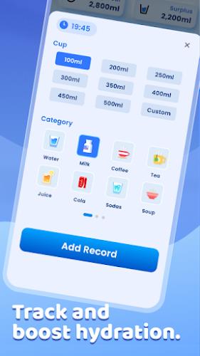 Water Reminder - Drink Tracker स्क्रीनशॉट 1