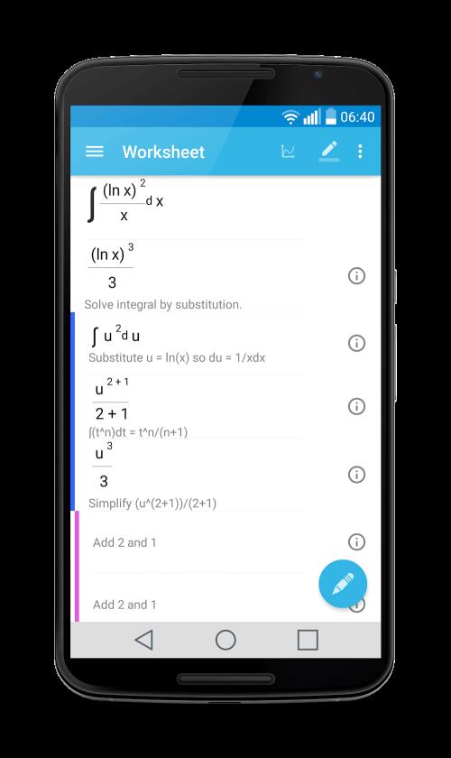 MalMath: Step by step solver Capture d'écran 1