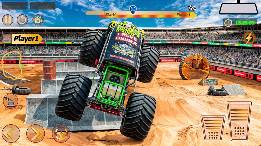 Monster Truck: Derby Games Captura de tela 0