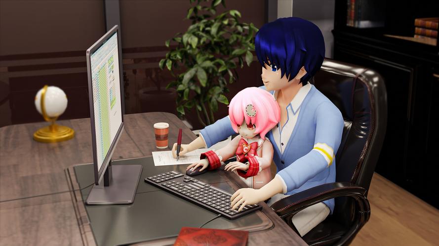 Anime Father Family Simulator应用截图第3张