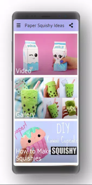 Paper Squishy Ideas 螢幕截圖 0