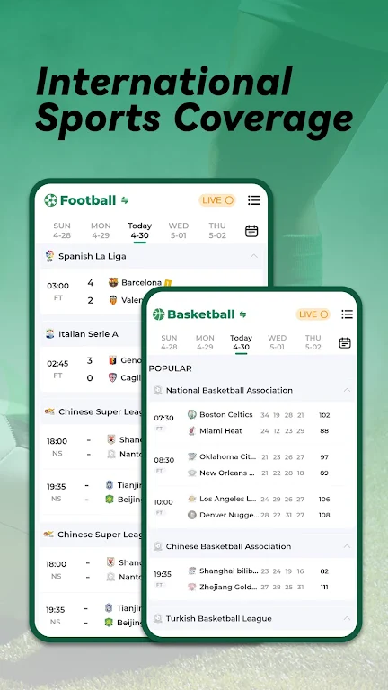 Xscorez - Euro Live Scores 螢幕截圖 0