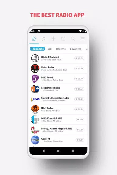 라디오 헝가리 - 라디오 FM 스크린샷 0
