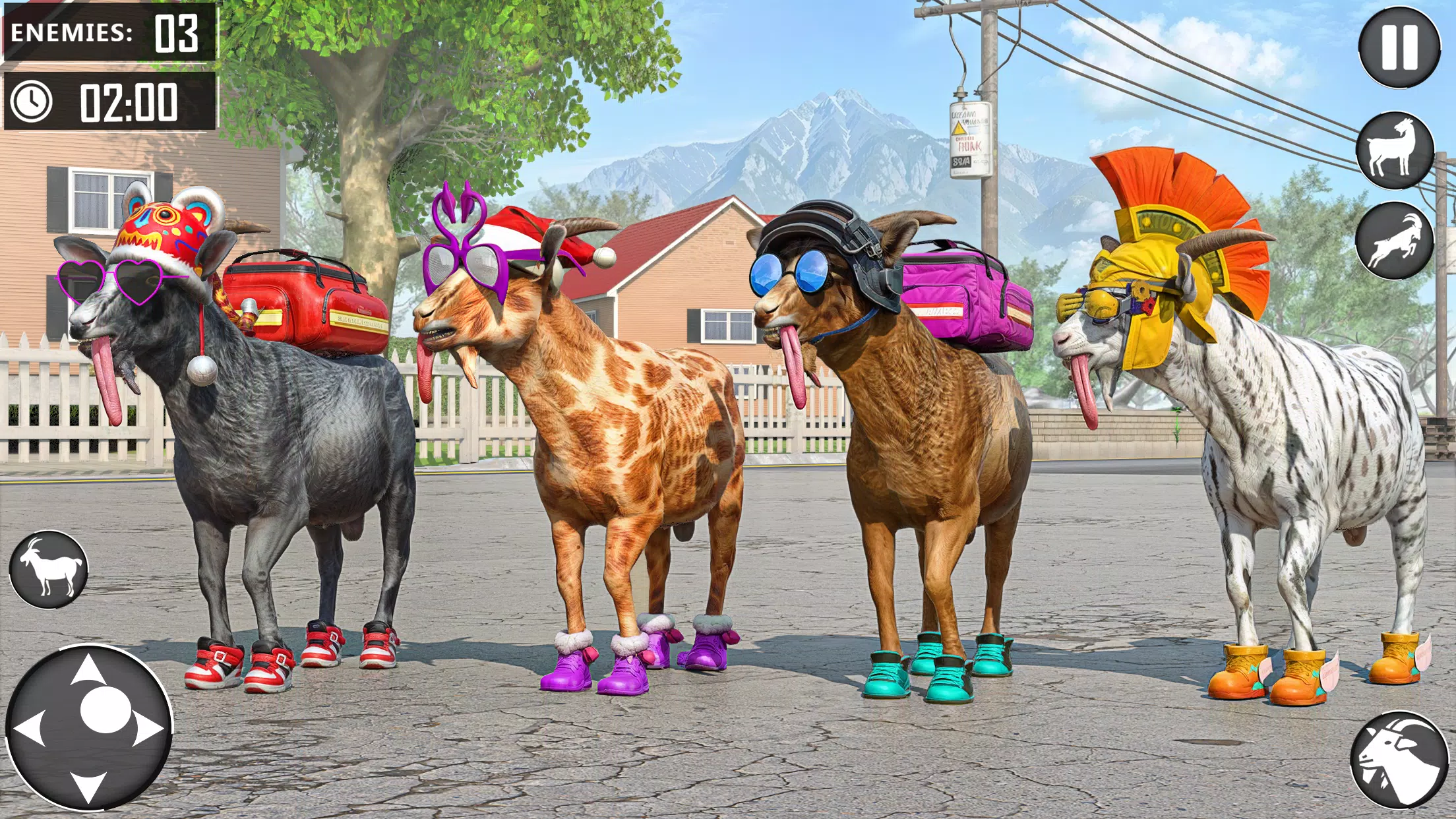 Angry Goat Fun Simulator ภาพหน้าจอ 3
