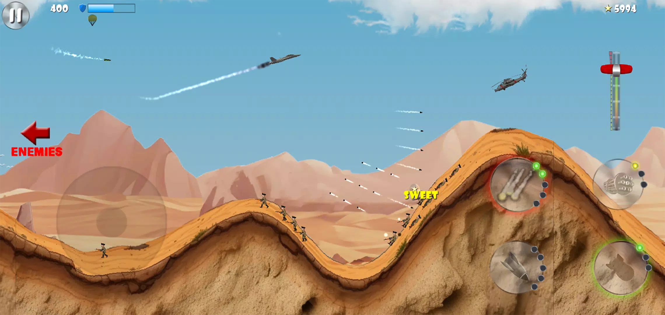 Carpet Bombing 3 स्क्रीनशॉट 1