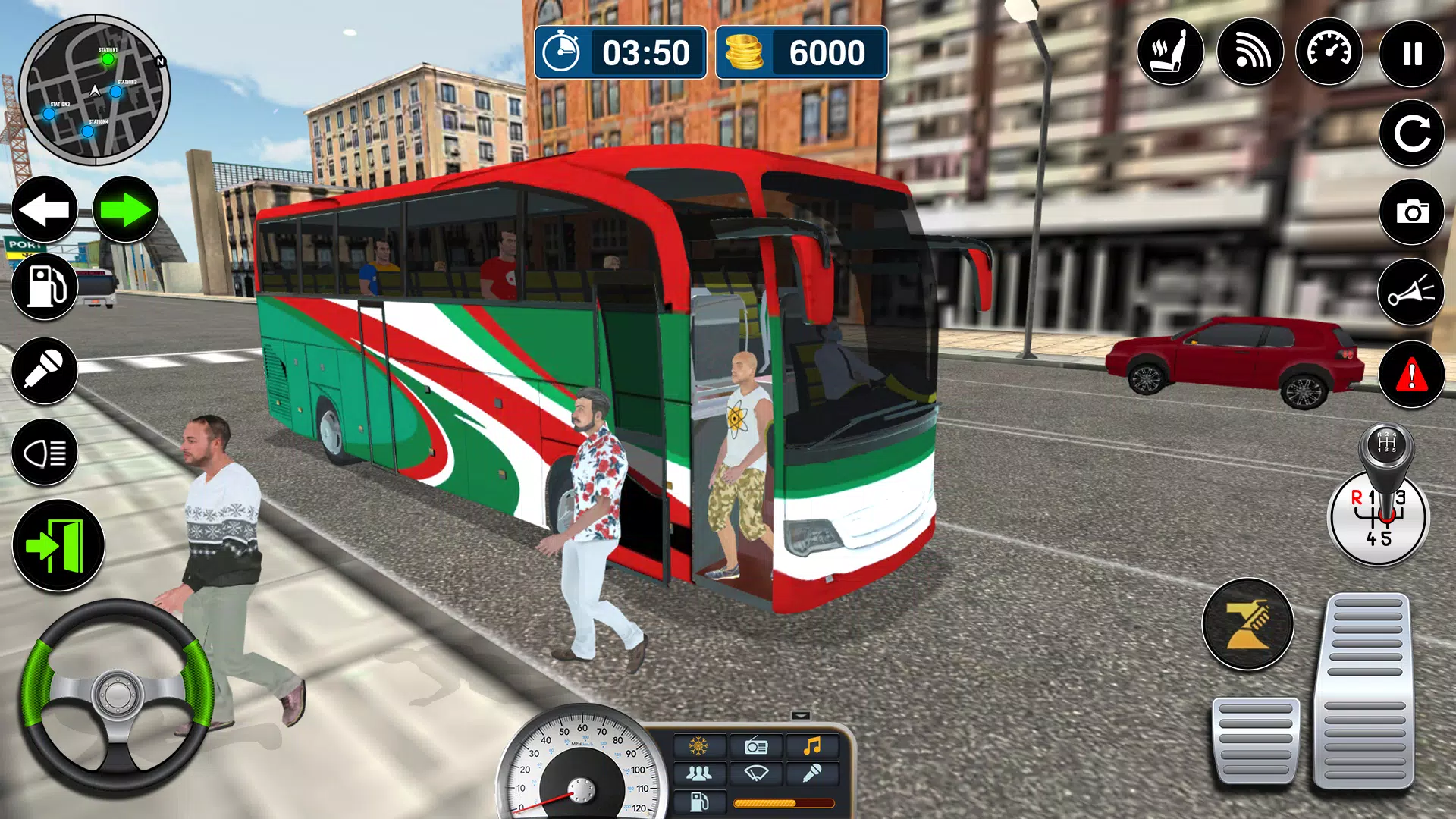 City Bus Steer Challenge ภาพหน้าจอ 3