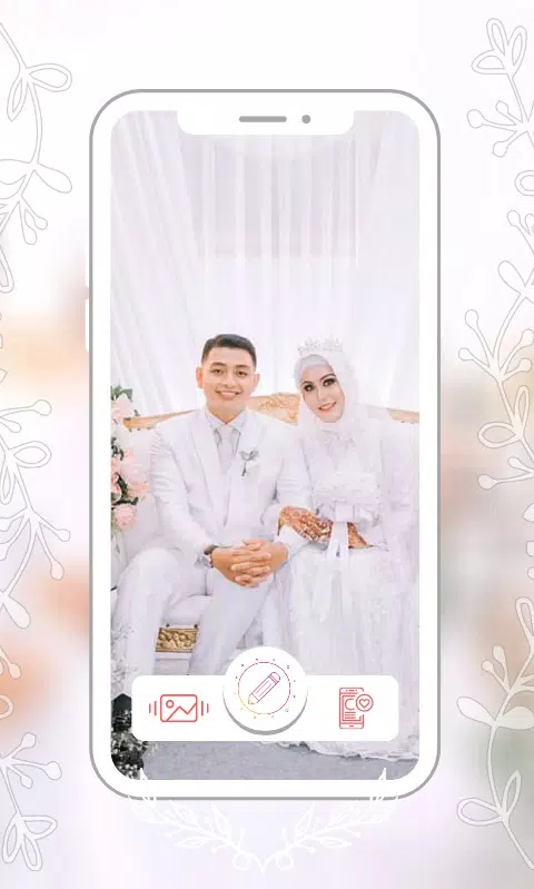 Hijab Couple Bridal Editor スクリーンショット 3