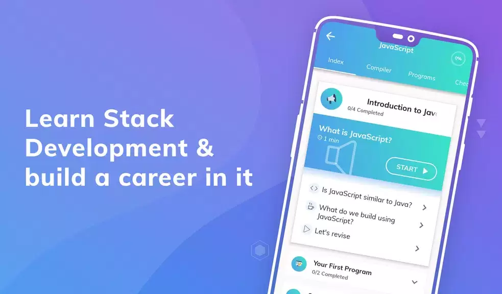 Learn Full Stack Development Tangkapan skrin 2