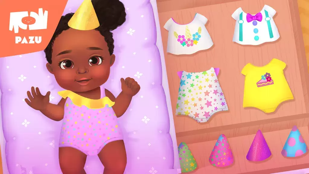 Baby Birthday Maker Game Captura de tela 3