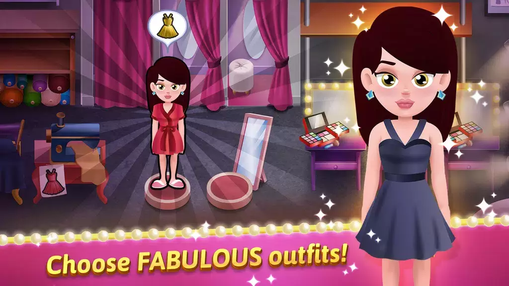 Model Salon Dash: Fashion Game Screenshot 1