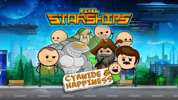 Pixel Starships Unveils Cyanide & Happiness Collab: New Characters, Wacky Humor