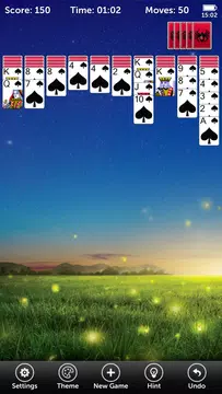 Spider Solitaire Pro 螢幕截圖 1