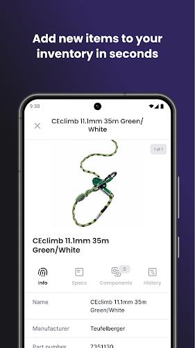 Scannable Safety Equipment App Ekran Görüntüsü 3