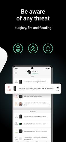 Ajax Security System Zrzut ekranu 2