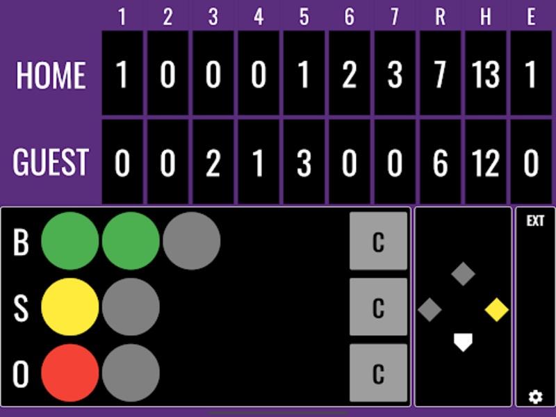 Softball Score ဖန်သားပြင်ဓာတ်ပုံ 0