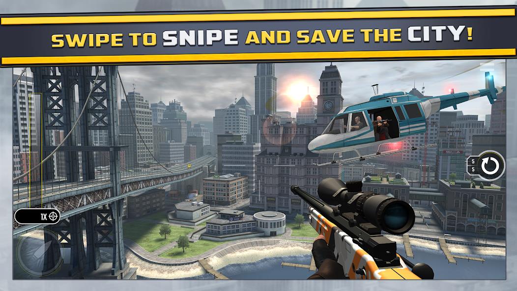 Schermata Pure Sniper: Gun Shooter Games Mod 0