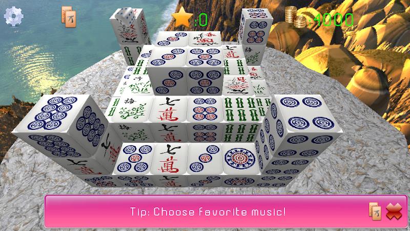 Schermata Mahjong Cubic 3D 1