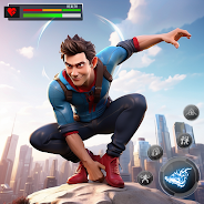 Spider Fight 3D: Fighter Game Ảnh chụp màn hình 0