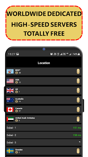 EYE VPN Screenshot 1