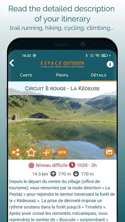 Flaine Carroz 2ccam Outdoor スクリーンショット 2