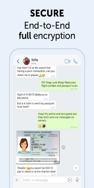 Zangi Private Messenger ภาพหน้าจอ 1