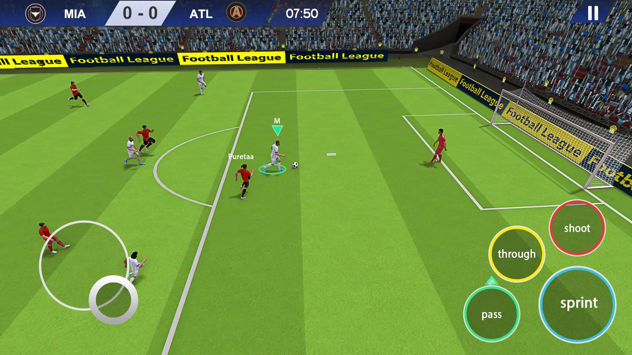Ultimate Soccer League Star 螢幕截圖 2
