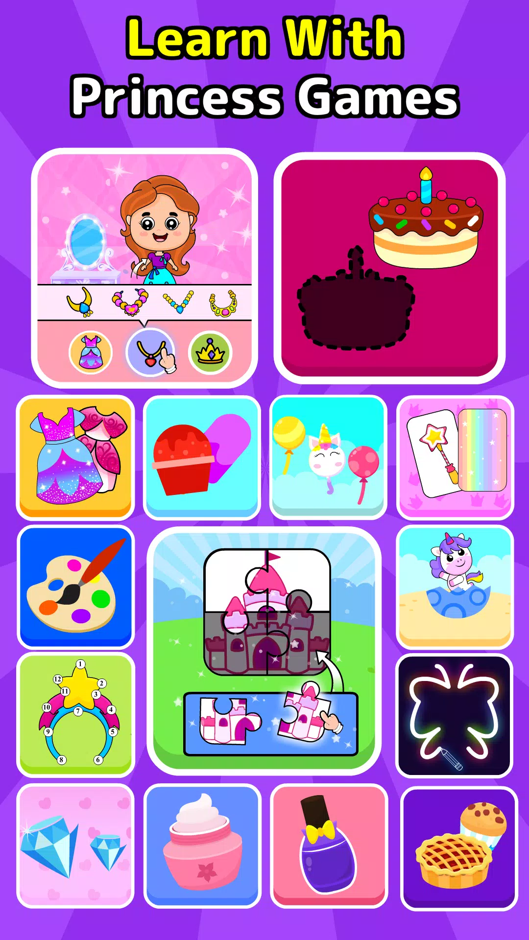 Timpy Baby Princess Phone Game Ảnh chụp màn hình 1