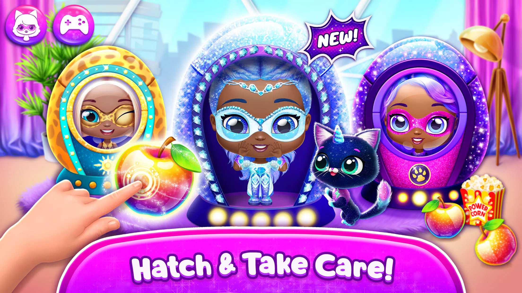 Power Girls - Fantastic Heroes Ảnh chụp màn hình 1